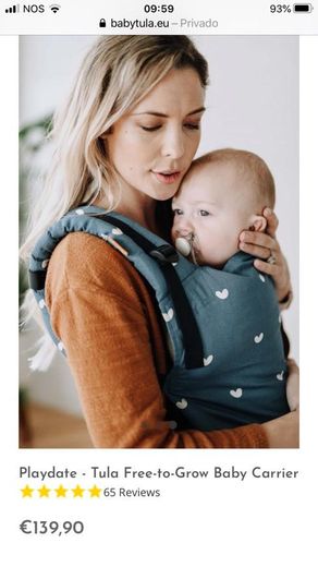 Free-to-Grow Baby Carriers for Newborns | Baby Tula Europe ...