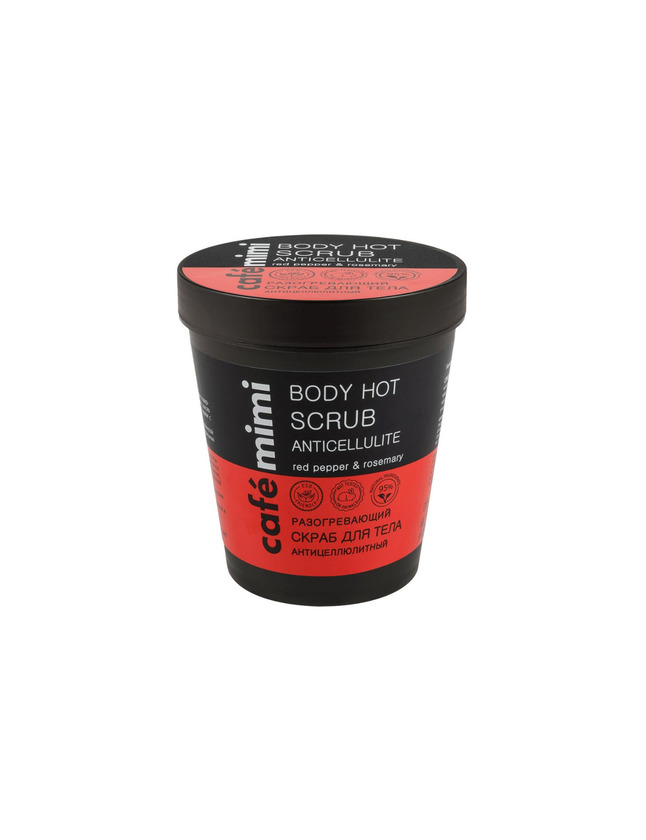 Social CAFÉ MIMI
Exfoliante Corporal Cálido Anticelulítico