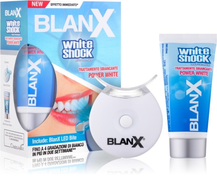 Social BlanX White Shock
kit de branqueamento dentário