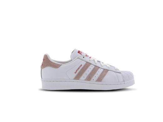 adidas Superstar White-Pink-Red