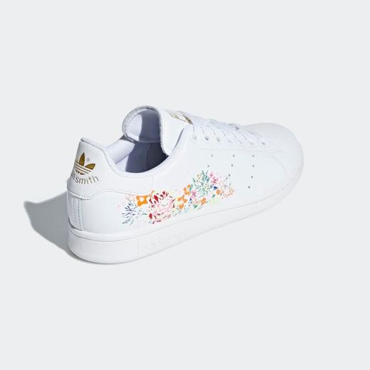 Adidas Stan Smith Floral Print White 