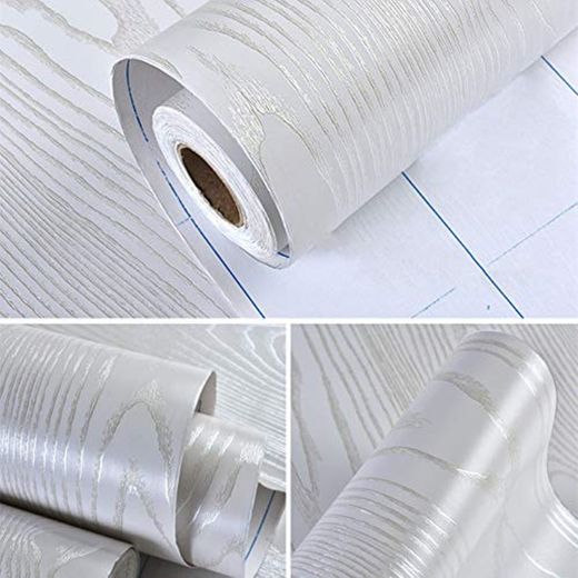 Hode Vinilos Decorativos Rollo Papel Adhesivo para Muebles Puerta Espesar Pegatina Autoadhesivo