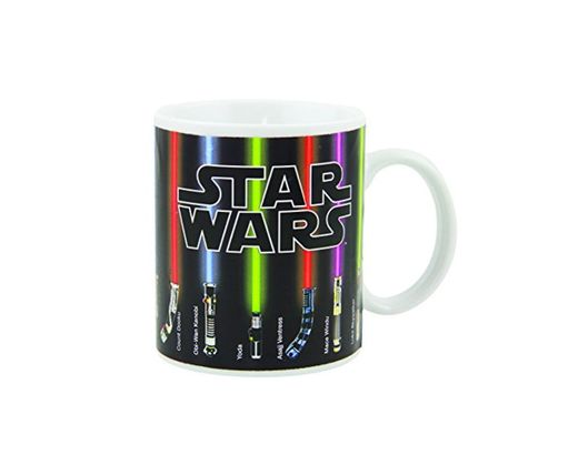 Star Wars Lightsaber Calor Cambio Taza