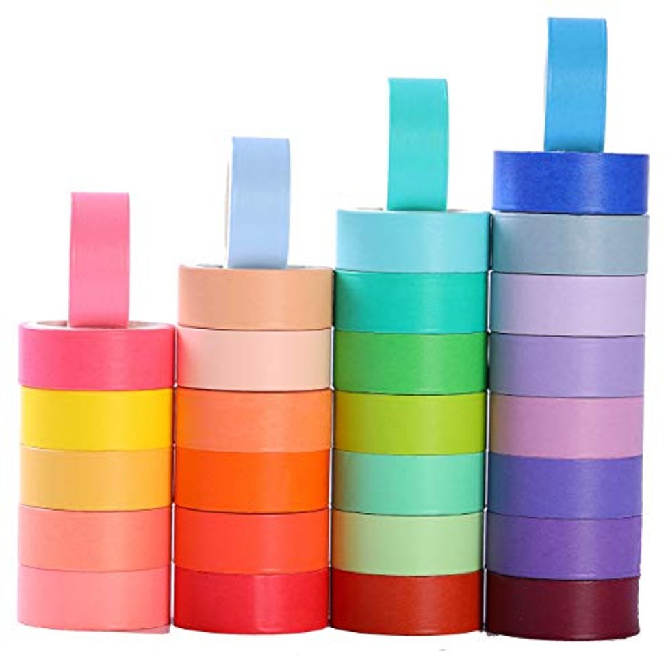 Lugares Juego de 30 rollos de cinta adhesiva Washi