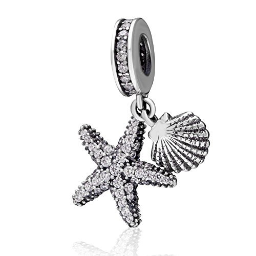 Producto Abalorio de plata de ley 925 con diseño de estrella de mar