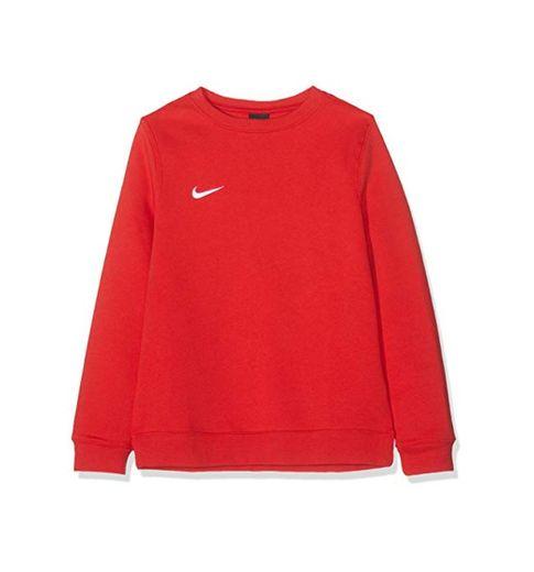 Nike Y CRW FLC TM Club19 Sudadera, University Red/