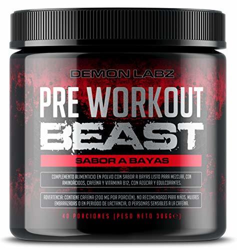 Place Pre Workout Beast