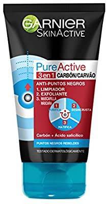 Producto Garnier Skin Active máscara de carvão 