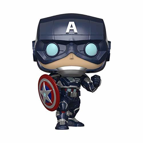 Game Funko- Pop Marvel: Avengers Game-Capt America