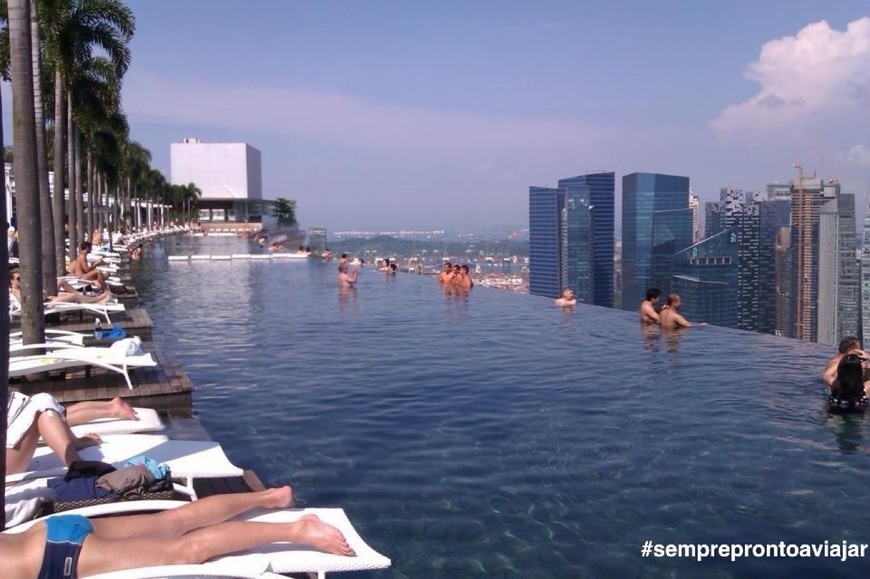 Lugar Marina Bay Sands Singapore Infinity Pool