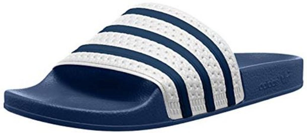 Fashion adidas Adilette, Zapatos de playa y piscina Unisex adulto, Azul