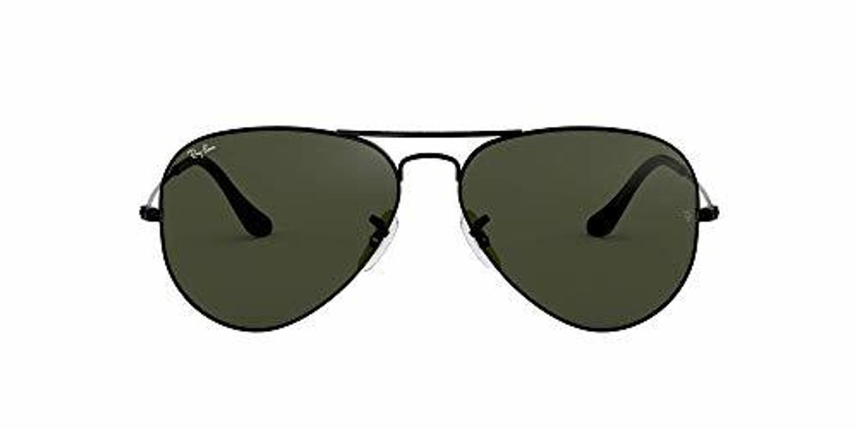 Moda Ray-Ban Aviator Large Metal, Gafas de Sol Unisex Adulto, Negro