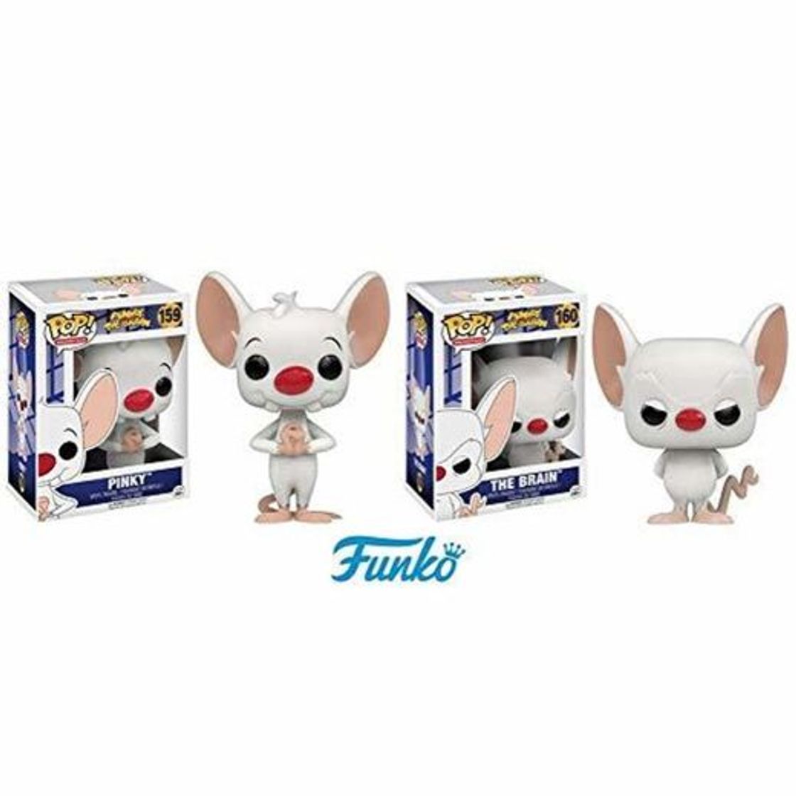 Social Amazon.com: Funko Pinky and The Brain, The Brain, Pop Animation ...