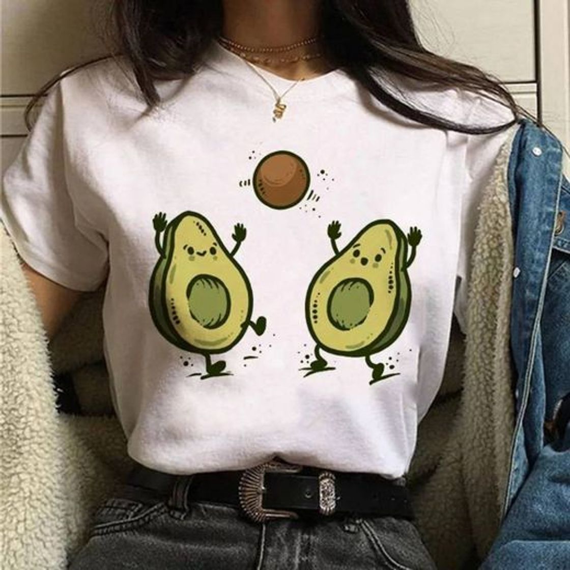 Social Camiseta aguacates jugando 3€