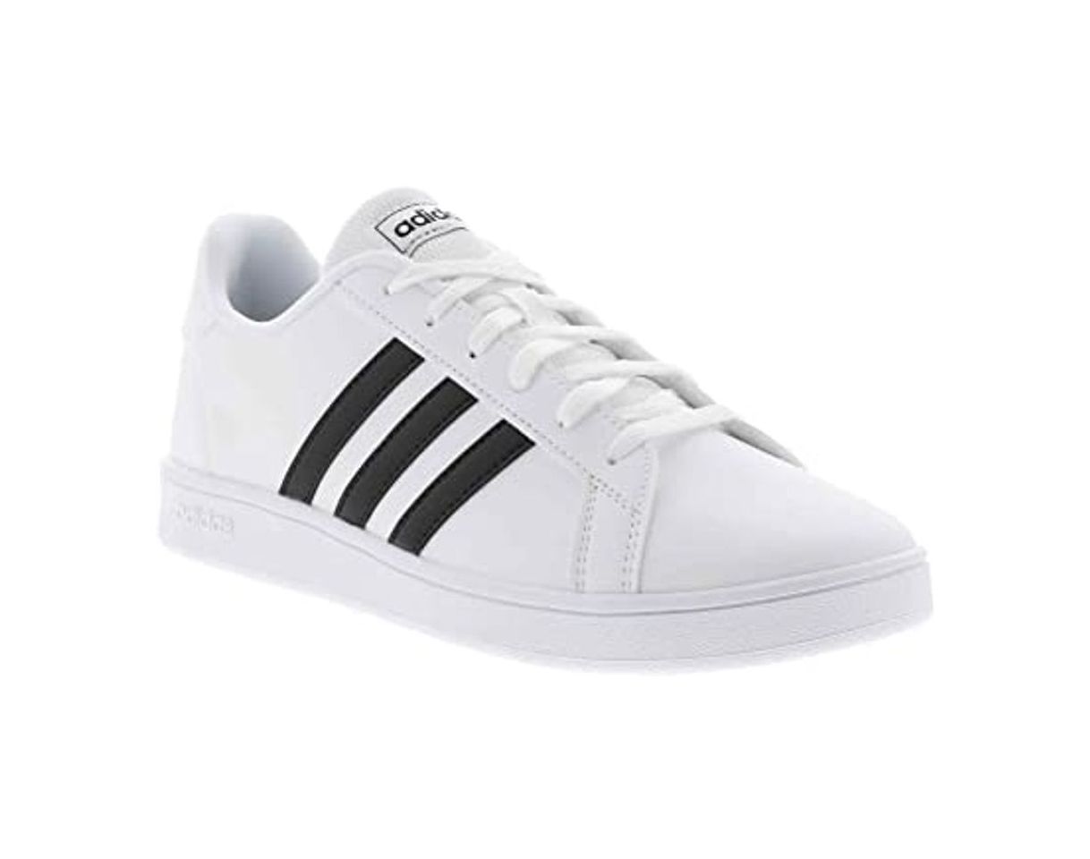 Social adidas Grand Court K, Zapatillas de Tenis, Multicolor Ftwwht Coppmt Glopnk 000,