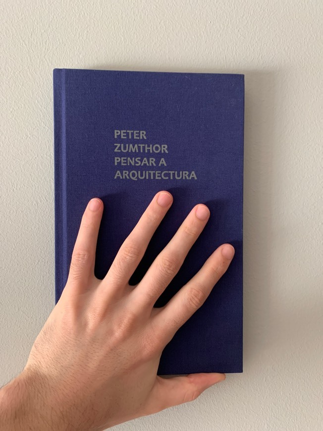 Libro Pensar la arquitectura
