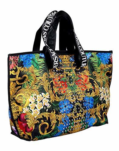 Place Versace Jeans Couture mujer Tropical baroque bolsa de asa larga nero