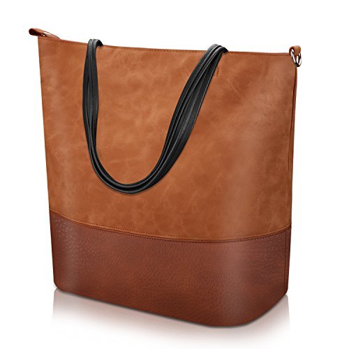 Place Proking Mujer Bolso de Mano Grande Bolso de Hombro Bolso Tote Bag