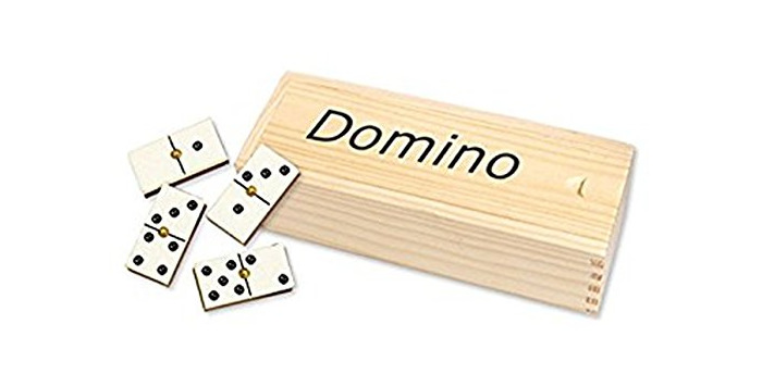 Producto Domino caja madera