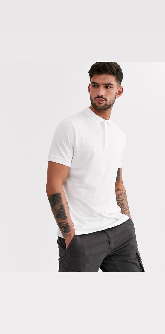 Moda Polo blanco