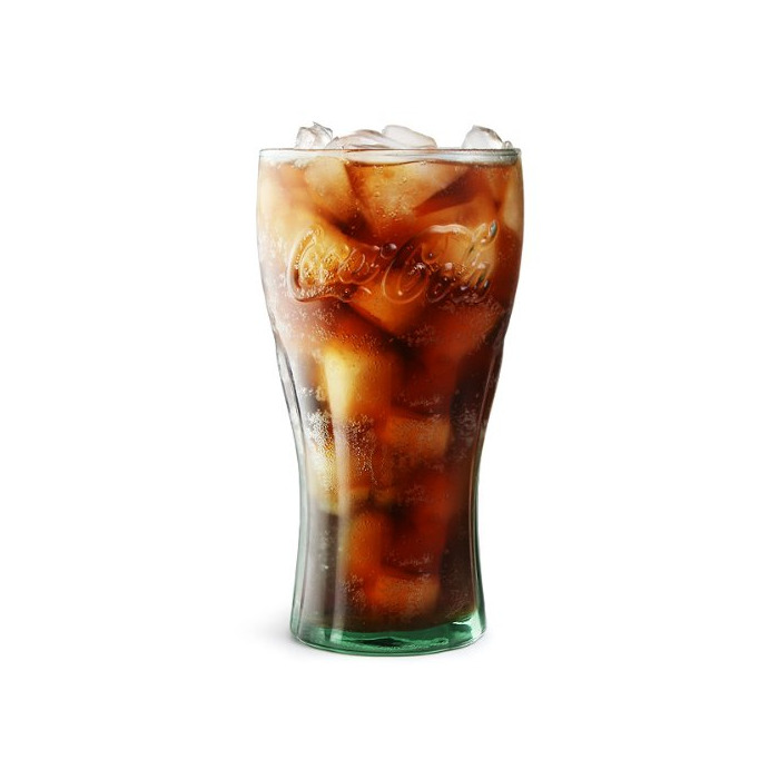 Social Coca Cola verde gafas 16 oz/460 ml - juego de 4 | gafas de Coca Cola