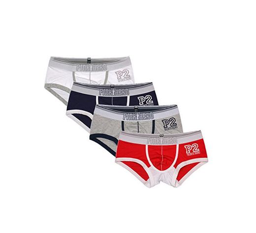 V-SOL Men Underwear Calzoncillos Slips Bóxer Briefs Para Hombre Algodón Forma U