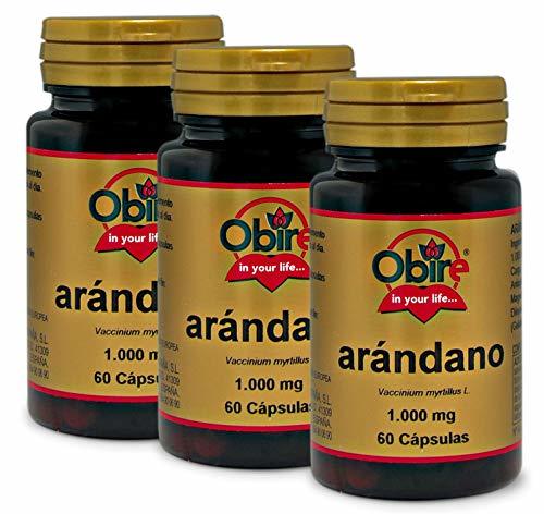 Producto Arandano 1000 mg. 60 capsulas