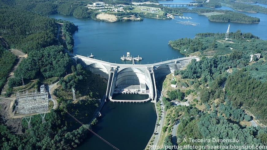 Lugar Barragem da Aguieira