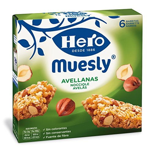 Product Hero  - Barritas de  Muesly, Energía Avellanas - 1 pack