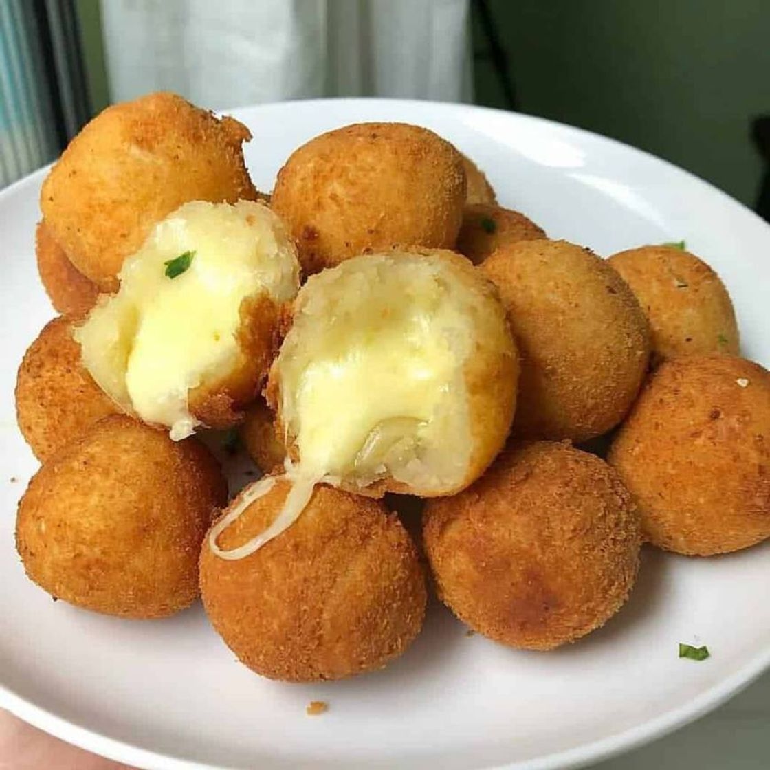 Moda Receita - Bolinhas de queijo💘