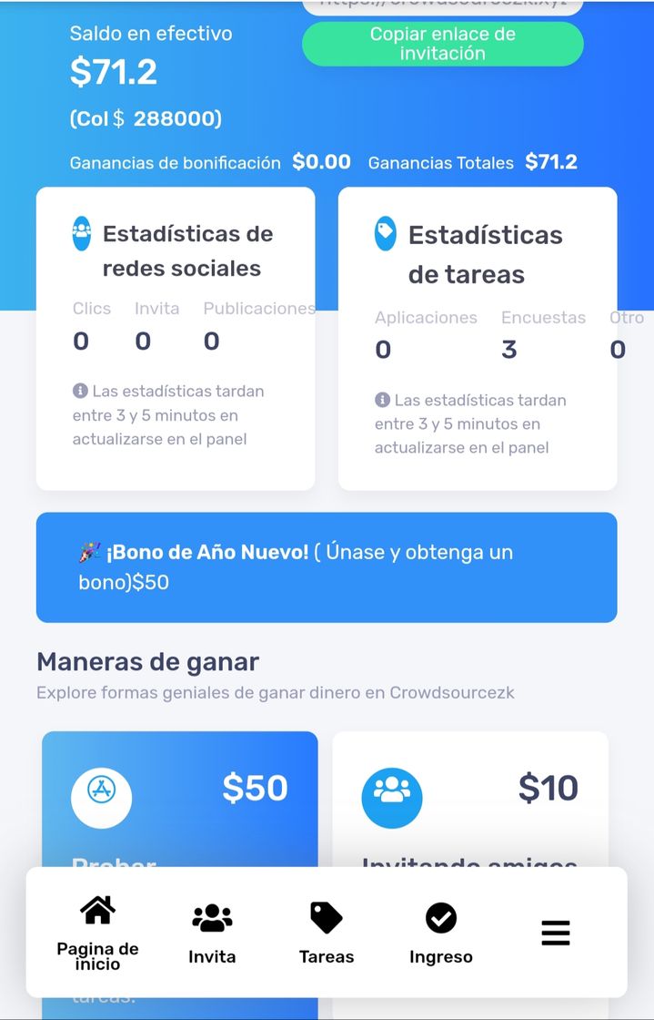 Aplicaciones Gana dinero con Crowd Source