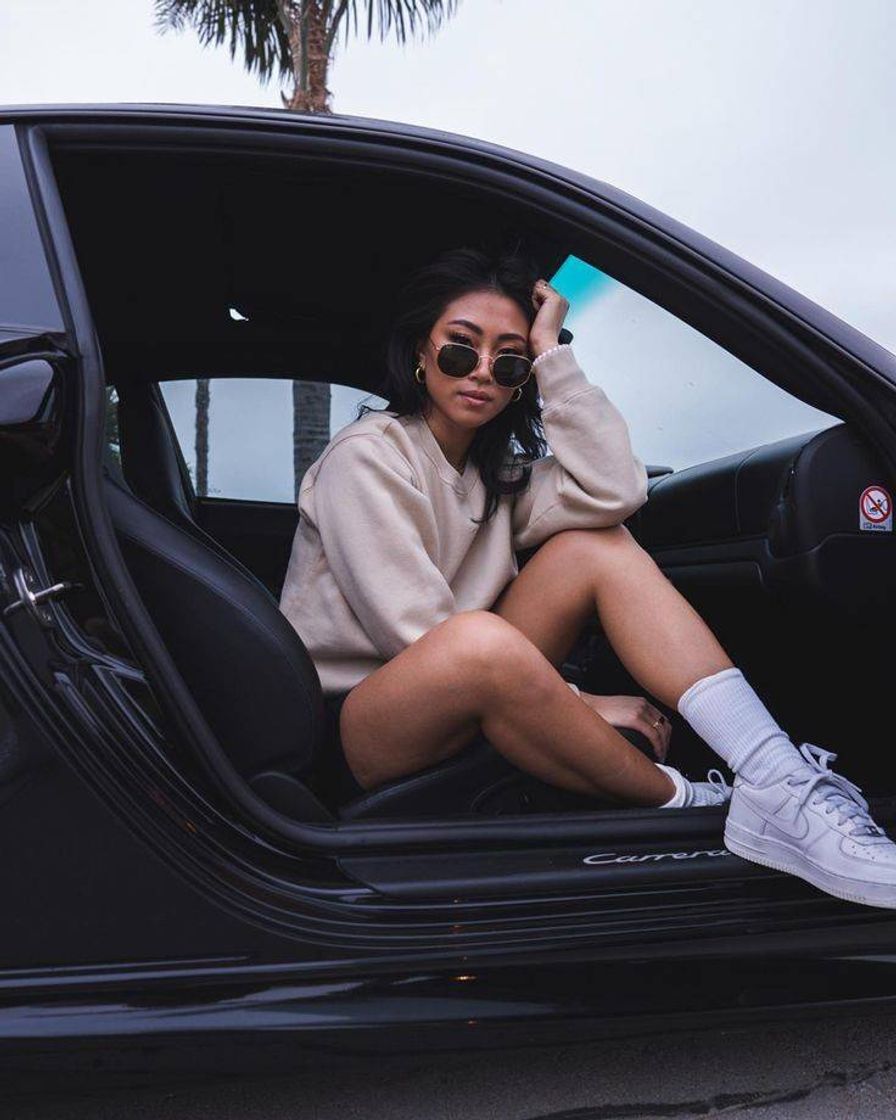 Fashion Foto no carro 💙