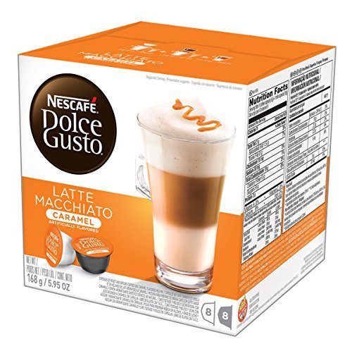 Lugar DOLCE GUSTO PACK 16 CARAMEL LATTE MACHIATTO.