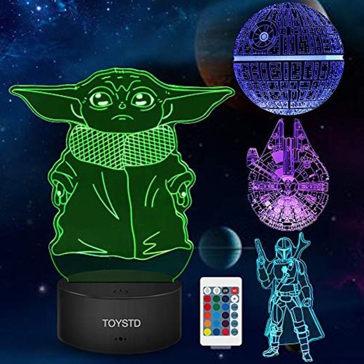 Star Wars 3D LED Luz de noche