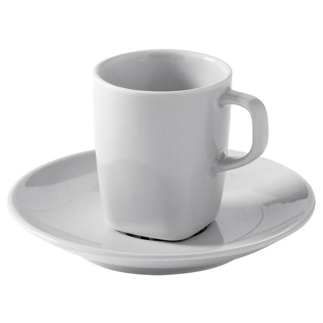 Fashion VÄRDERA Chávena de café e pires, branco - IKEA