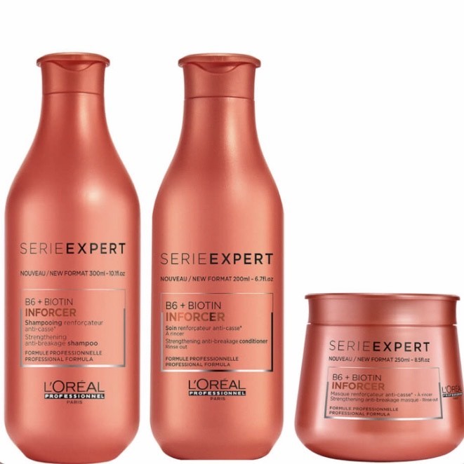 Products Trio Expert Inforcer da L'Oréal Professionnel Serie