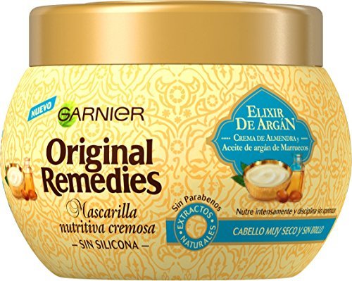 Lugares Garnier Original Remedies Mascarilla Nutritiva Cremosa Elixir de Argán - 6 Paquetes