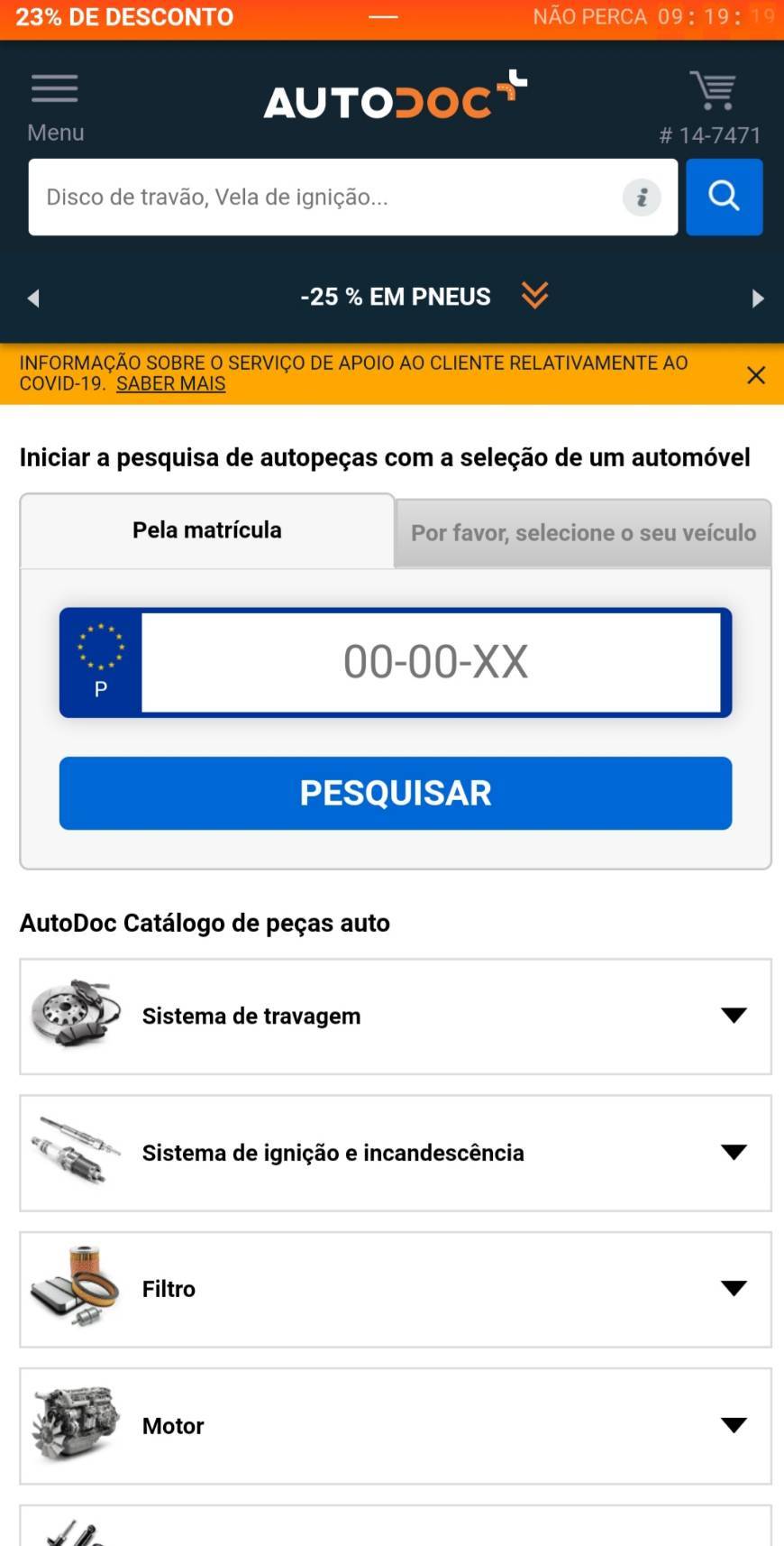 Productos AUTODOC - loja online de peças auto com mais de 2