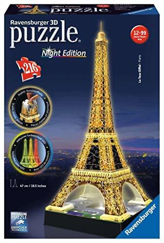 Product Ravensburger - 3D Puzzle Building Tour Eiffel Night