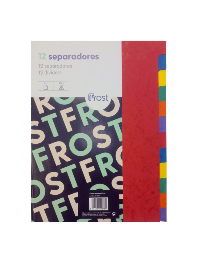 Product Separadores para archivador