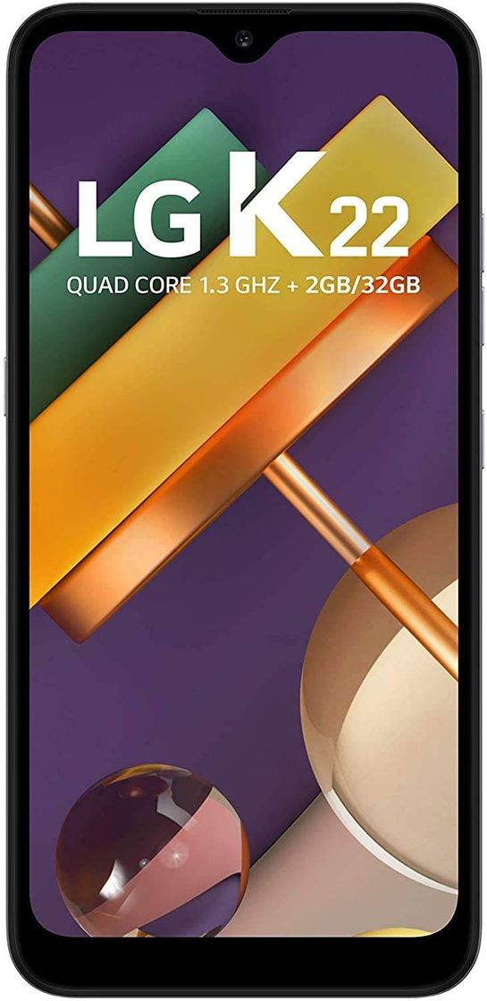 Smartphone LG K22 , 2GB/32GB, Tela de 6, Câmera Dupla 13Mp