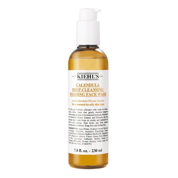 Social Calendula Deep Cleansing Foaming Face Wash, Gel limpiador ...