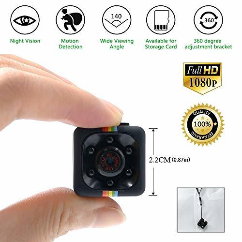 Lugar TDC – Mini Camara Espia Oculta HD 1080 - Cámara De Vigilancia