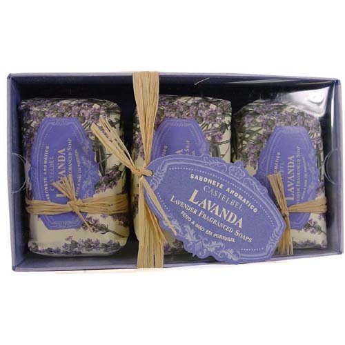 Lugares LAVANDA SABONETES AROMATICOS 3uds X 150grs CASTELBEL