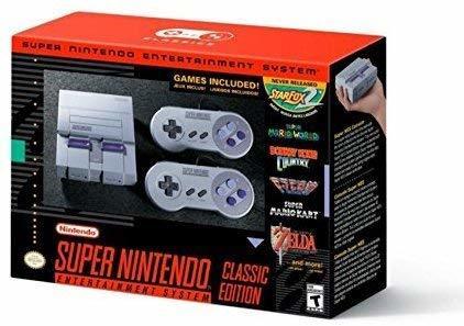 Place Super Nintendo Entertainment System Classic Mini Edition SNES Console