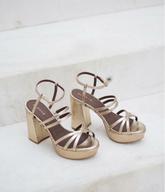 Product Gold sandals 