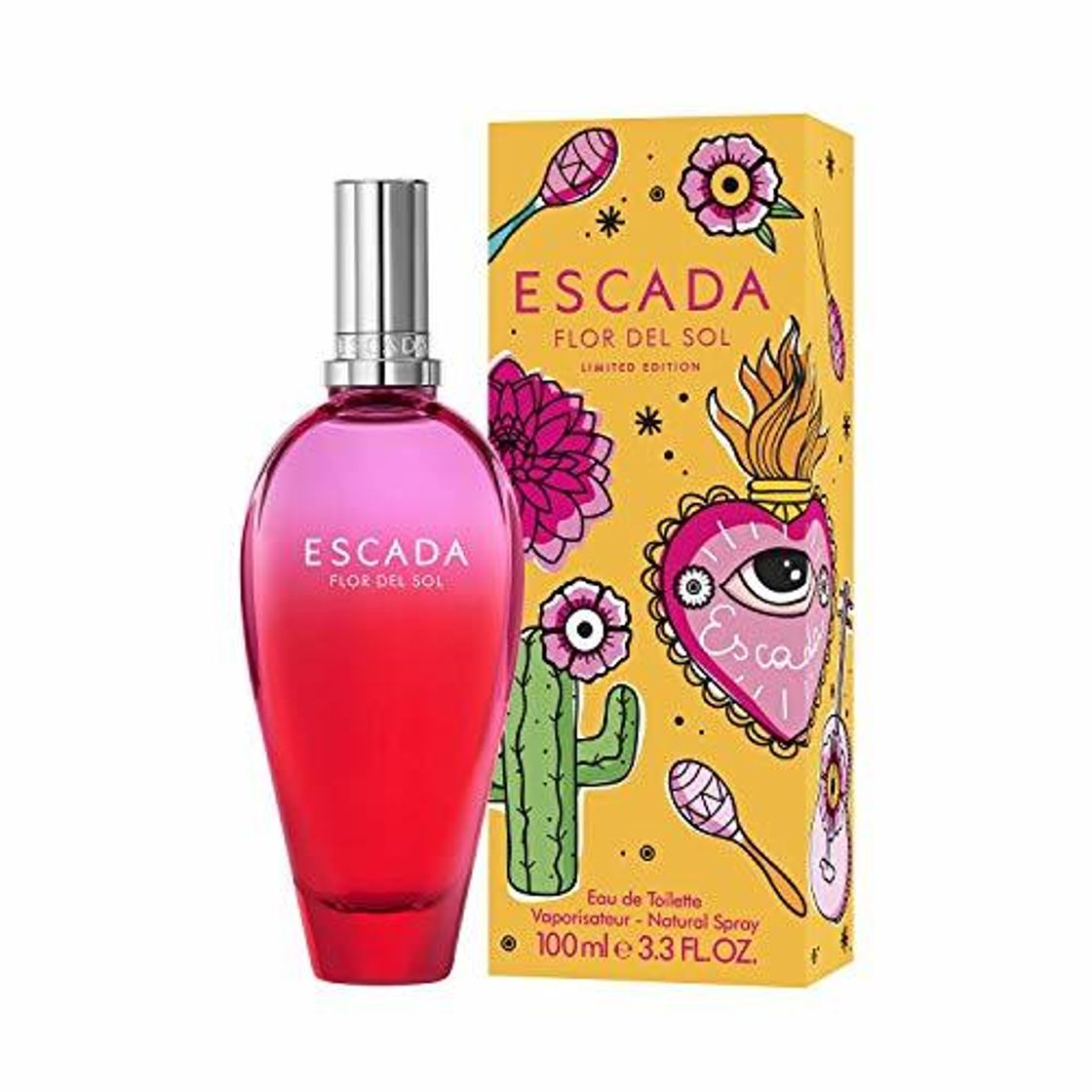 Social Escada Flor Del Sol Eau De Toilette Spray 100ml