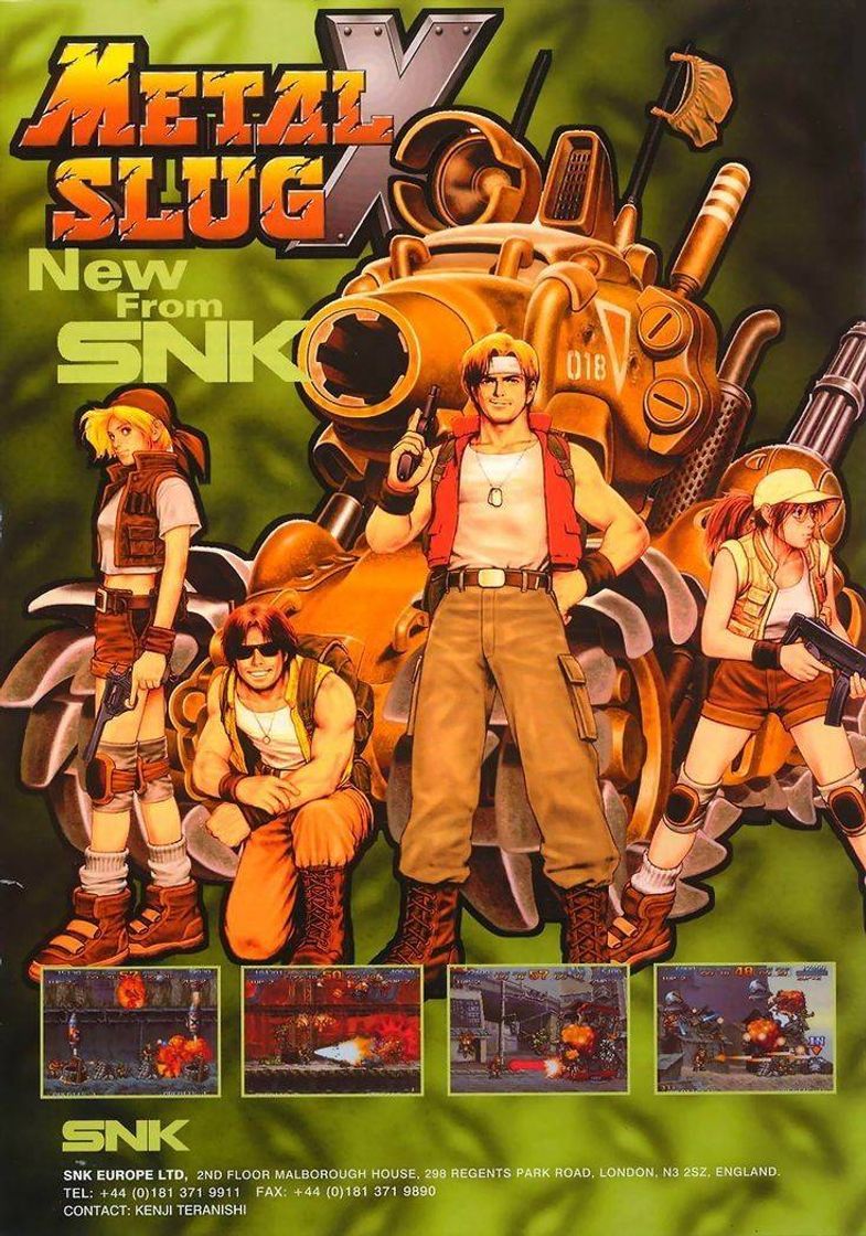 Moda Metal Slug