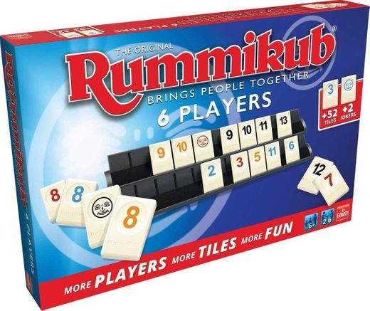 Rummikub Original 6 Jugadores, Multicolor