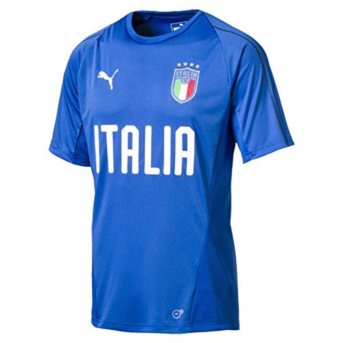 Fashion PUMA FIGC Italia Training SS Jersey, Hombre, Azul